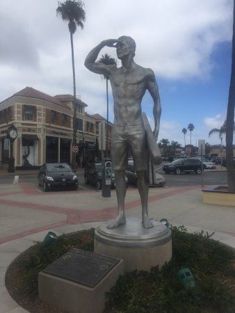 The Ben Carlson Memorial Statue