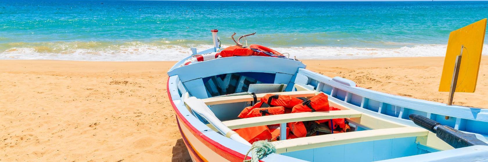 Plage des pêcheurs d'Armação de Pêra