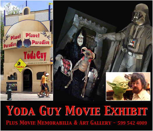 Musée Yoda Guy Movie Exhibit